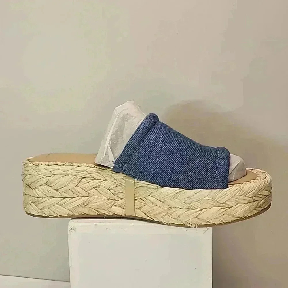 Dolce vita blue Chavi sandal nwob